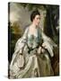 Portrait of Mrs. Nicholas Ashton, Nee Mary Warburton Philpot, 1769-Joseph Wright of Derby-Stretched Canvas