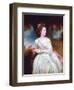 Portrait of Mrs North-George Romney-Framed Giclee Print