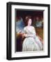 Portrait of Mrs North-George Romney-Framed Giclee Print