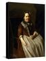 Portrait of Mrs Paul Richard, Nee Elizabeth Garland (1700-73) 1771 (Oil on Canvas)-John Singleton Copley-Stretched Canvas