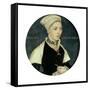 Portrait of Mrs Pemberton, C1535-Hans Holbein the Younger-Framed Stretched Canvas