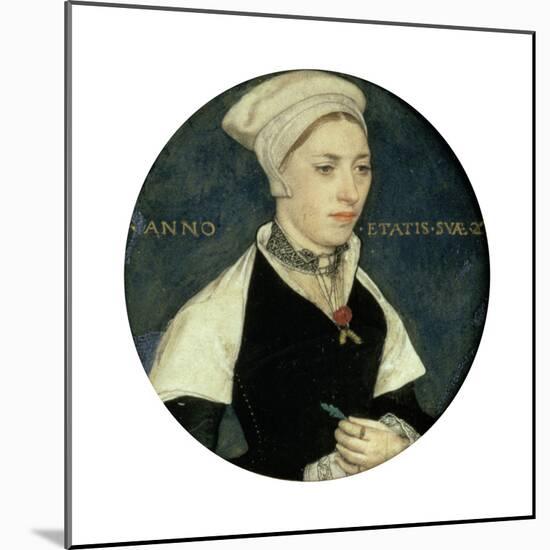 Portrait of Mrs Pemberton, C1535-Hans Holbein the Younger-Mounted Giclee Print