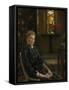 Portrait of Mrs Ralph Sneyd, 1889 (Oil on Panel)-Lawrence Alma-Tadema-Framed Stretched Canvas