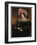 Portrait of Mrs Richard Grainger, C.1827-James Ramsay-Framed Giclee Print