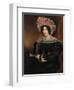 Portrait of Mrs Richard Grainger, C.1827-James Ramsay-Framed Giclee Print