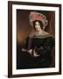 Portrait of Mrs Richard Grainger, C.1827-James Ramsay-Framed Giclee Print