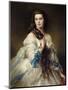 Portrait of Mrs. Rimsky Korsakov, 1864-Franz Xaver Winterhalter-Mounted Art Print