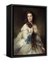 Portrait of Mrs. Rimsky Korsakov, 1864-Franz Xaver Winterhalter-Framed Stretched Canvas