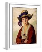 Portrait of Mrs. Robert Henri, 1914-Robert Cozad Henri-Framed Giclee Print