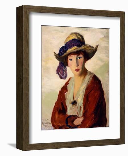 Portrait of Mrs. Robert Henri, 1914-Robert Cozad Henri-Framed Giclee Print