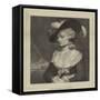 Portrait of Mrs Robinson-Sir Joshua Reynolds-Framed Stretched Canvas