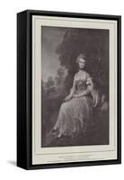 Portrait of Mrs Robinson-Thomas Gainsborough-Framed Stretched Canvas