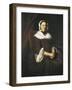 Portrait of Mrs. Samuel Hill-John Singleton Copley-Framed Art Print