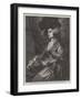 Portrait of Mrs Siddons, in the South Kensington Museum-Thomas Gainsborough-Framed Giclee Print