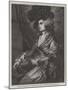 Portrait of Mrs Siddons, in the South Kensington Museum-Thomas Gainsborough-Mounted Giclee Print