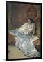 Portrait of Mrs Theresa Oneto Maglione, 1879-Domenico Morelli-Framed Giclee Print