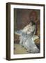 Portrait of Mrs Theresa Oneto Maglione, 1879-Domenico Morelli-Framed Giclee Print