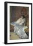 Portrait of Mrs Theresa Oneto Maglione, 1879-Domenico Morelli-Framed Giclee Print