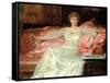 Portrait of Mrs. W. K. D'Arcy, 1902-Frank Dicksee-Framed Stretched Canvas