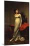 Portrait of Mrs White (Nee Watford), Full Length in a White Silk Dress, 1809-George Dawe-Mounted Giclee Print