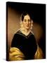 Portrait of Mrs. William Crane, C.1840-Sarah Miriam Peale-Stretched Canvas