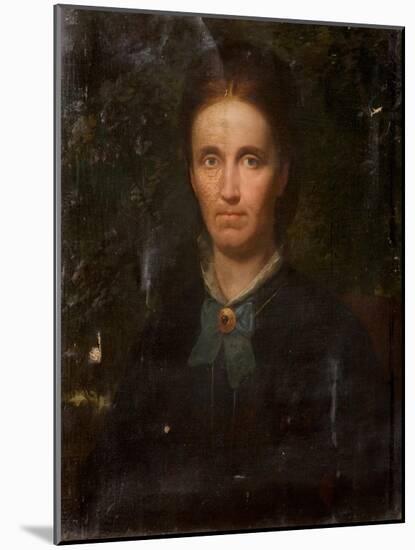 Portrait of Mrs William Glover-Andrew Carrick Gow-Mounted Giclee Print