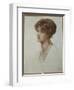 Portrait of Mrs. William J. Stillman, Bust Length, 1869-Dante Gabriel Rossetti-Framed Giclee Print