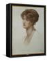 Portrait of Mrs. William J. Stillman, Bust Length, 1869-Dante Gabriel Rossetti-Framed Stretched Canvas