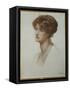 Portrait of Mrs. William J. Stillman, Bust Length, 1869-Dante Gabriel Rossetti-Framed Stretched Canvas