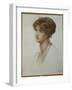 Portrait of Mrs. William J. Stillman, Bust Length, 1869-Dante Gabriel Rossetti-Framed Giclee Print