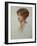 Portrait of Mrs. William J. Stillman, Nee Marie Spartali, Bust Length, 1869-Dante Gabriel Rossetti-Framed Giclee Print