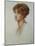 Portrait of Mrs. William J. Stillman, Nee Marie Spartali, Bust Length, 1869-Dante Gabriel Rossetti-Mounted Giclee Print
