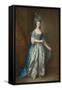 Portrait of Mrs. William Villebois-Thomas Gainsborough-Framed Stretched Canvas