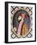 Portrait of Mughal Emperor Aurangzeb known as Alamgir I (1618-1707)-null-Framed Giclee Print