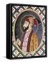 Portrait of Mughal Emperor Aurangzeb known as Alamgir I (1618-1707)-null-Framed Stretched Canvas