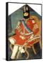 Portrait of Muhammad Shah, C. 1850-null-Framed Stretched Canvas