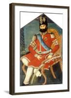 Portrait of Muhammad Shah, C. 1850-null-Framed Giclee Print