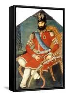 Portrait of Muhammad Shah, C. 1850-null-Framed Stretched Canvas