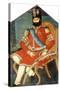 Portrait of Muhammad Shah, C. 1850-null-Stretched Canvas