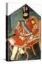 Portrait of Muhammad Shah, C. 1850-null-Stretched Canvas