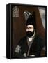 Portrait of Muhmmad Shah, King of Persia (1834-1848)-null-Framed Stretched Canvas