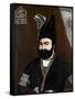 Portrait of Muhmmad Shah, King of Persia (1834-1848)-null-Framed Stretched Canvas