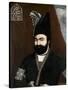 Portrait of Muhmmad Shah, King of Persia (1834-1848)-null-Stretched Canvas