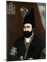 Portrait of Muhmmad Shah, King of Persia (1834-1848)-null-Mounted Giclee Print