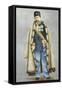 Portrait of Muzaffar Al-Din Shah Qajar-null-Framed Stretched Canvas