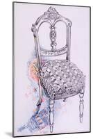 Portrait of My Chair, 2000-Joan Thewsey-Mounted Giclee Print