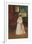 Portrait of My Daughter Alice, C.1895 (Oil on Canvas)-William Merritt Chase-Framed Giclee Print