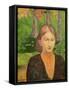 Portrait of My Sister Madeleine, 1888-Emile Bernard-Framed Stretched Canvas