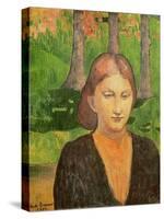 Portrait of My Sister Madeleine, 1888-Emile Bernard-Stretched Canvas