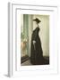 Portrait of my wife-Michael Ancher-Framed Premium Giclee Print